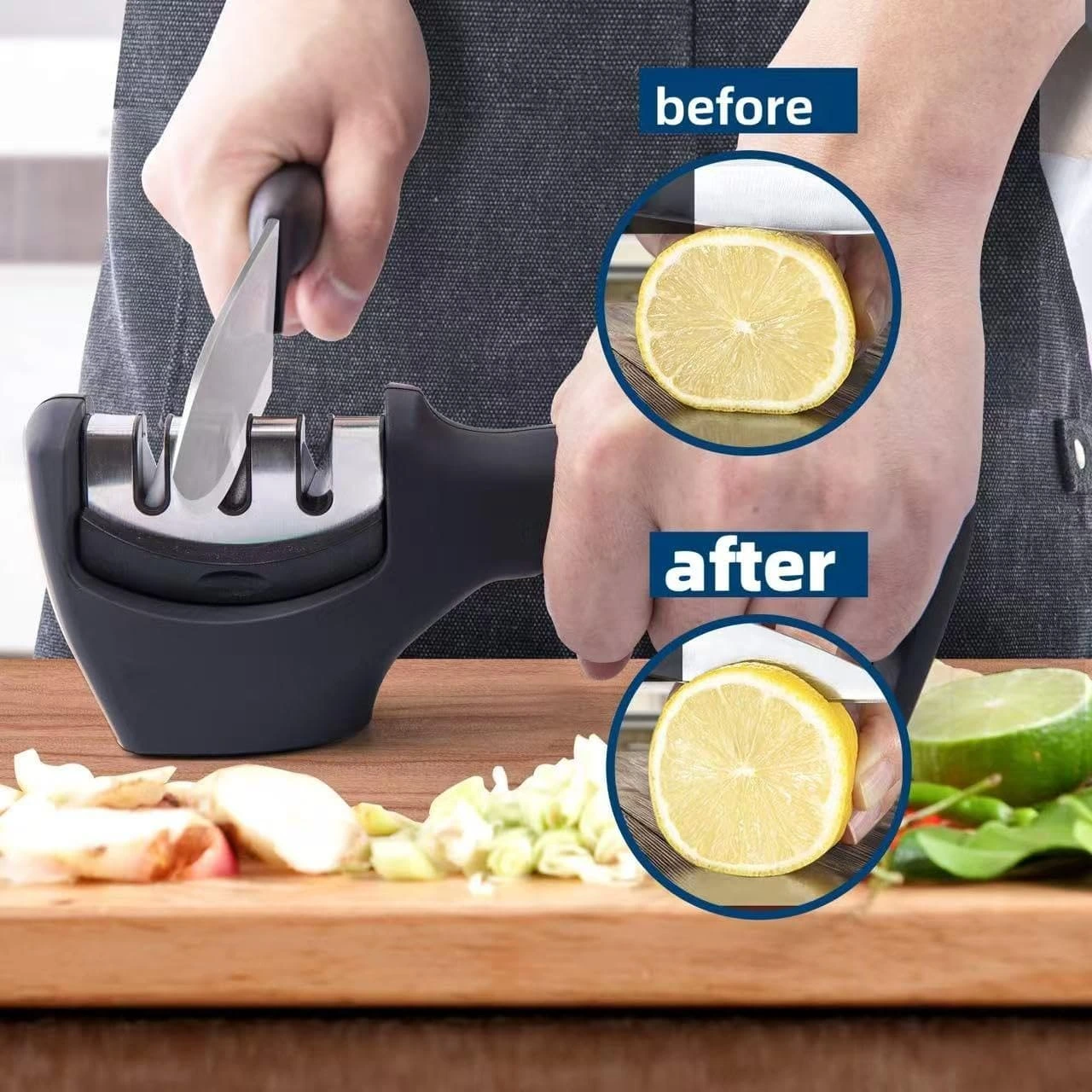 affordable chef knife sharpener