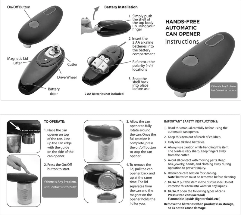 affordable electric can opener buy aed