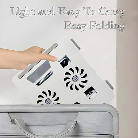 aluminum dual fan laptop stand uae