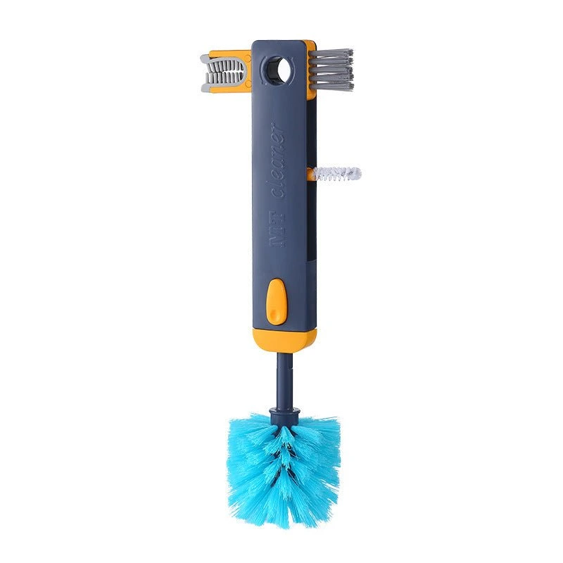 4 in 1 multifunctional bottle gap cup lid cleaning brush