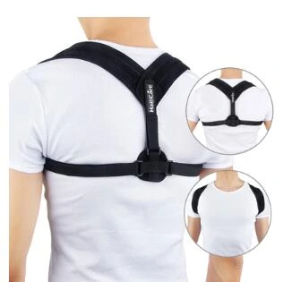 full back lumbar adjustable posture corrector brace