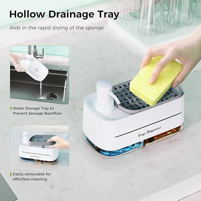 wall mounted bathroom liquid soap dispenser