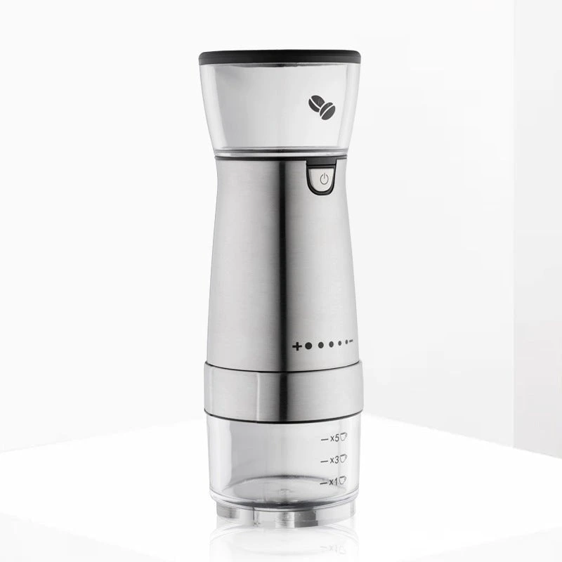 electric stainless steel adjustable coffee bean grinder
