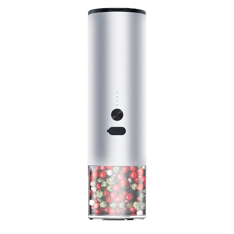 rechargeable electric salt pepper spice grinder set