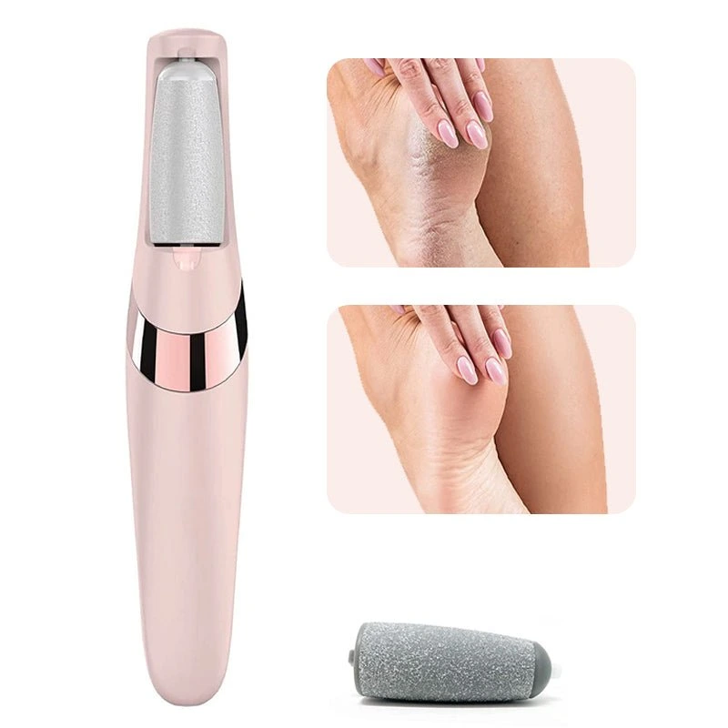 rechargeable electric pedicure foot file callus remover