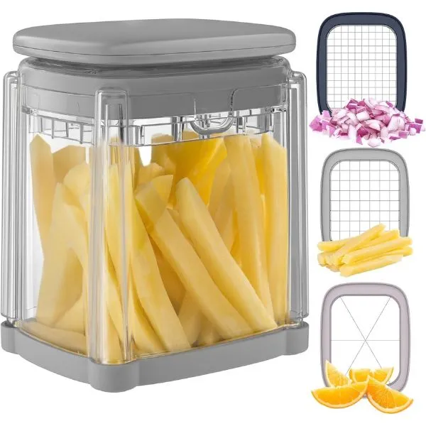 dlc hand slicer for neat even vegetable slices every time