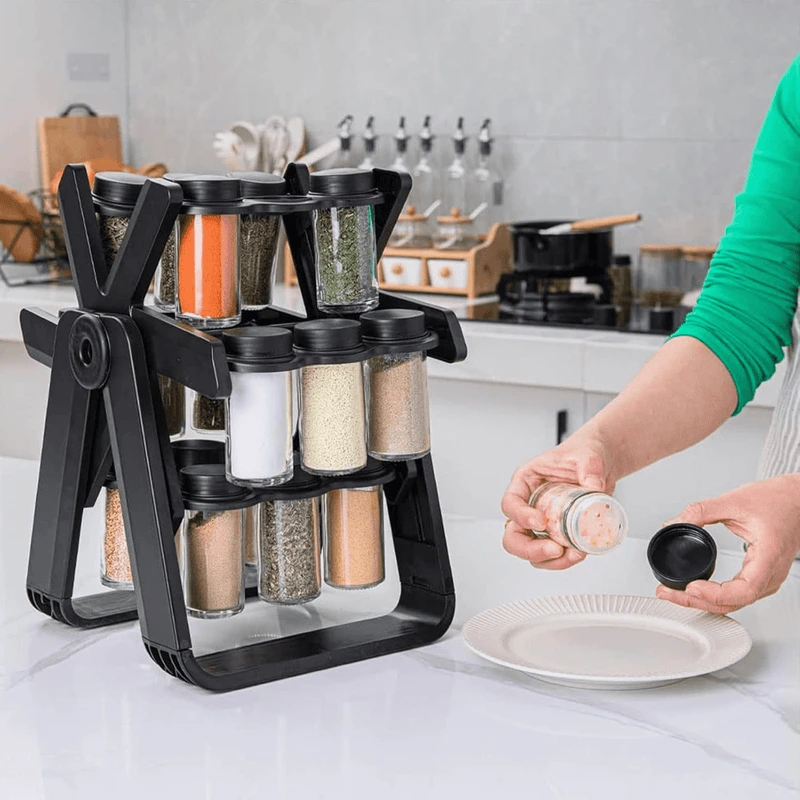 fast delivery rotating spice rack