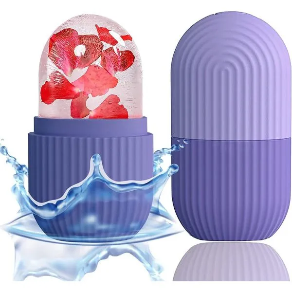 cooling ice roller for a refreshing face and body routine