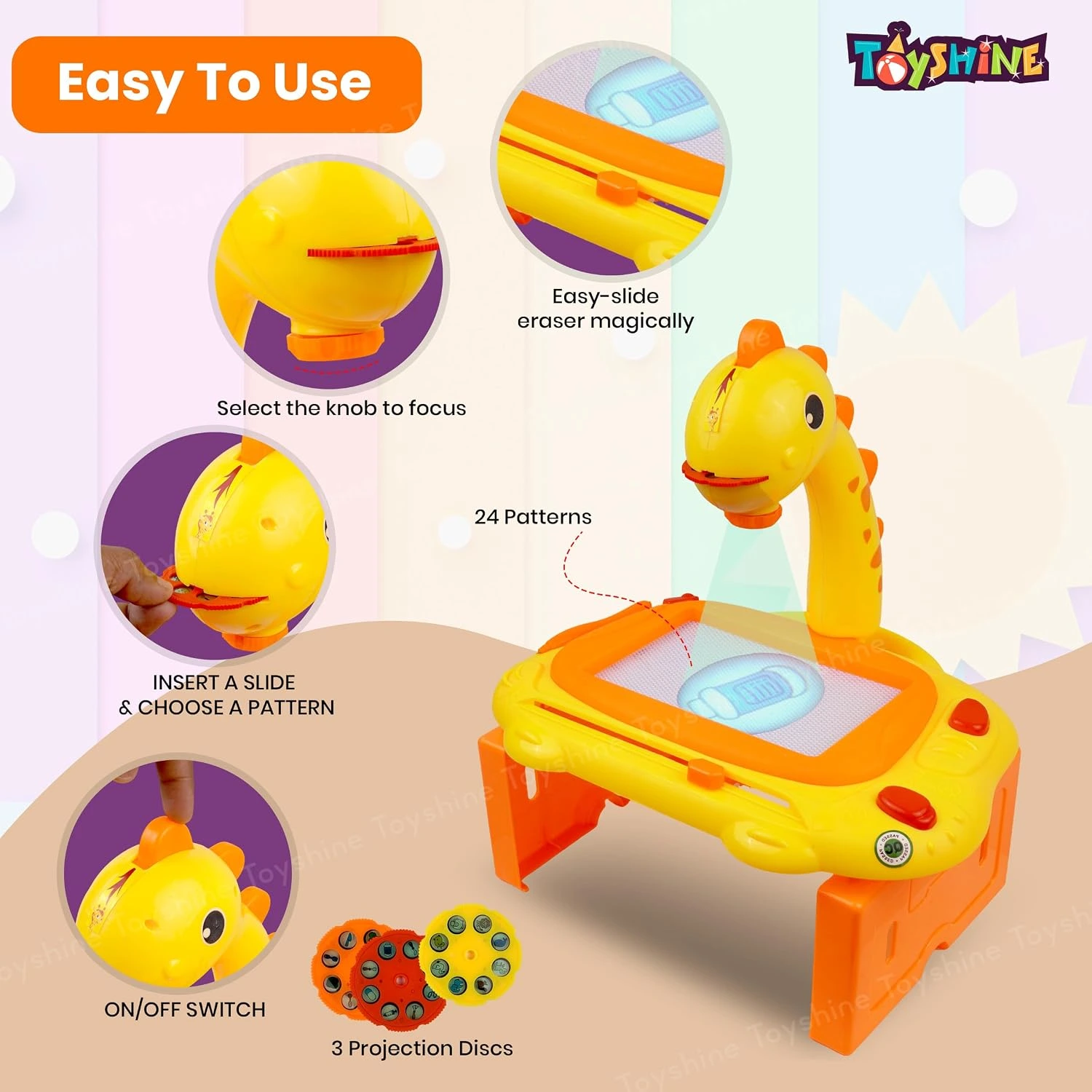kids educational drawing projector uae