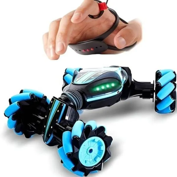 control the toy from your wrist with a watch style remote