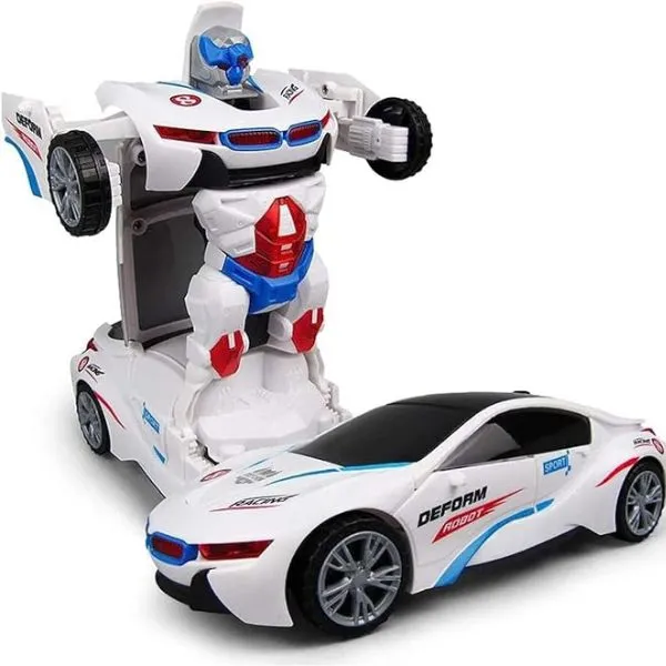 toy car that changes into a robot and back again