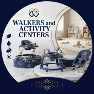 walkers and activity centers
